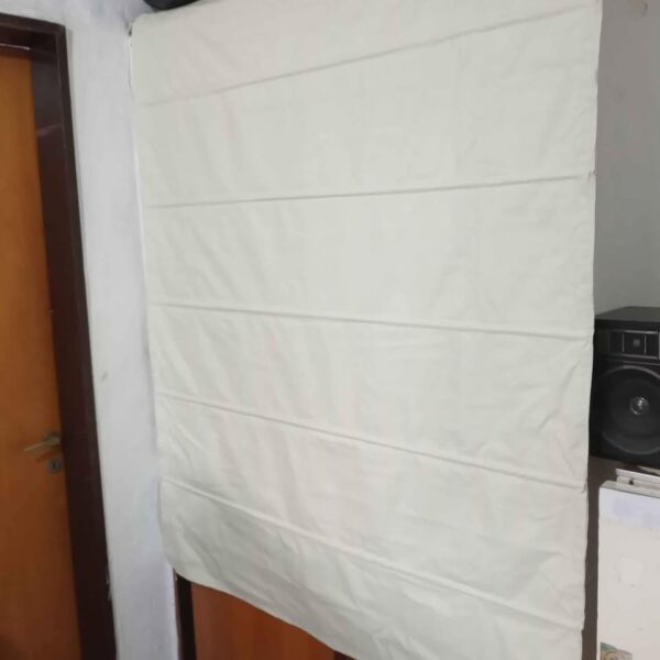 Cortina en tela black-out estilo romana, 118 cm de ancho!!