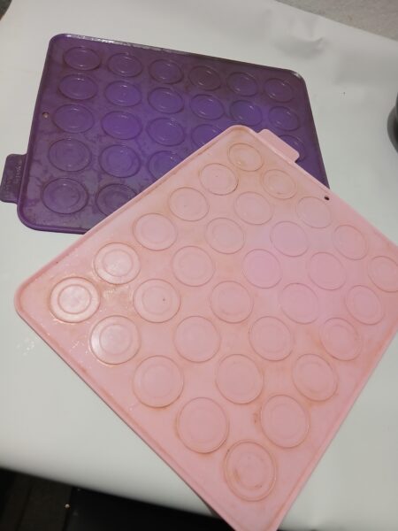 Placas para macarrons 25x30cm
